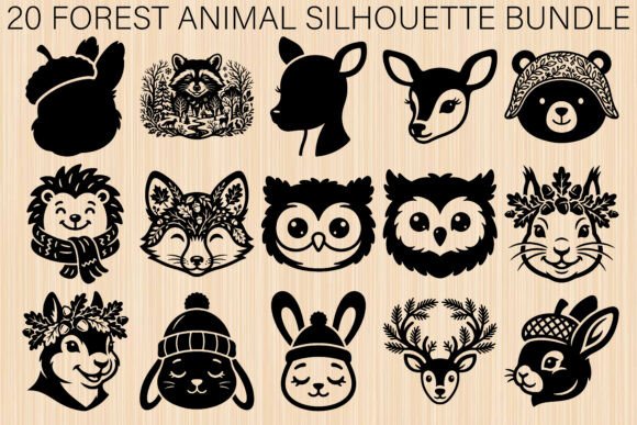 Download Forest Animal SVG Bundle - Forest animal Collection
