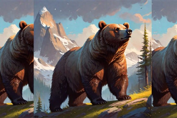 Download Bear in Forest Animal - Premium Resources
