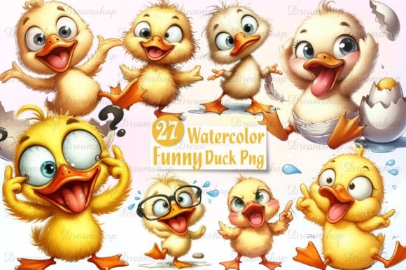 Download Funny Cute Duck Clipart Bird Clipart Png - Bird Collection