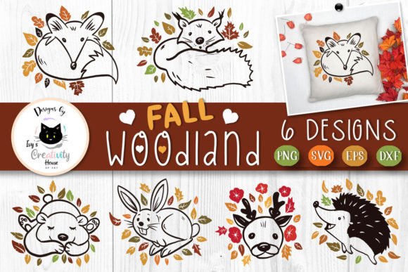Download Cute Fall SVG Bundle | Forest Animal SVG - Forest animal Collection