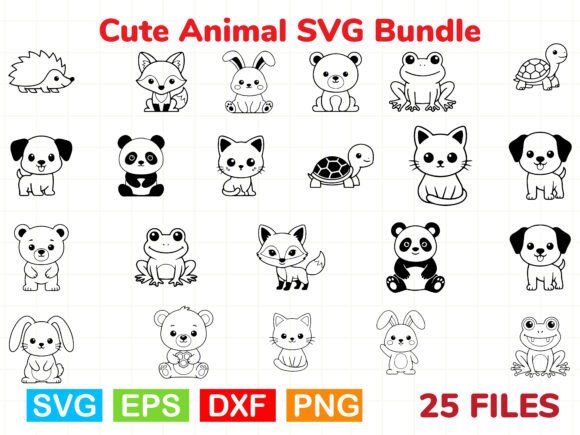 Download Cute Animal SVG Bundle,Animal SVG - Cute animal svg Collection