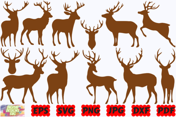 Download Deer SVG | Forest Animal SVG |Animal SVG - Forest animal Collection