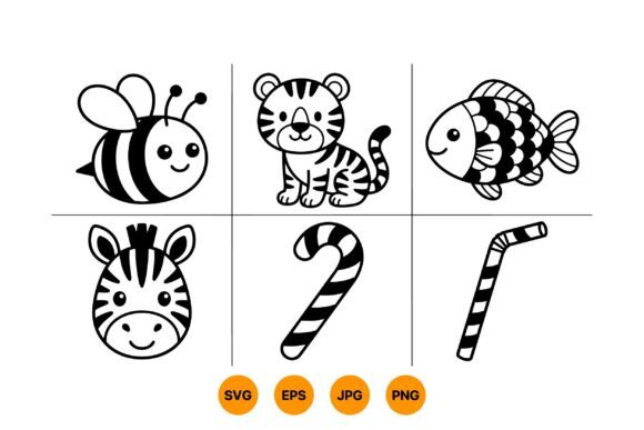 Download Cute Animal SVG Clipart Pack - Cute animal svg Collection