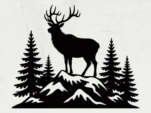 Download Elk SVG, Forest Animal Svg, Elk Head Svg - Forest animal Collection