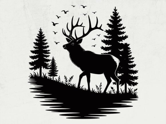Download Elk SVG, Forest Animal Svg, Elk Head Svg - Forest animal Collection