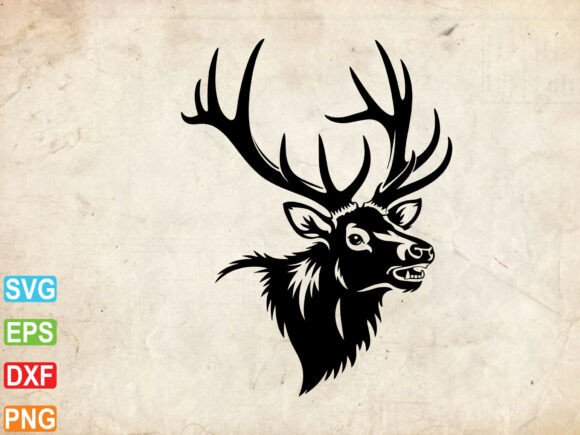 Download Elk SVG, Forest Animal Svg, Elk - Forest animal Collection